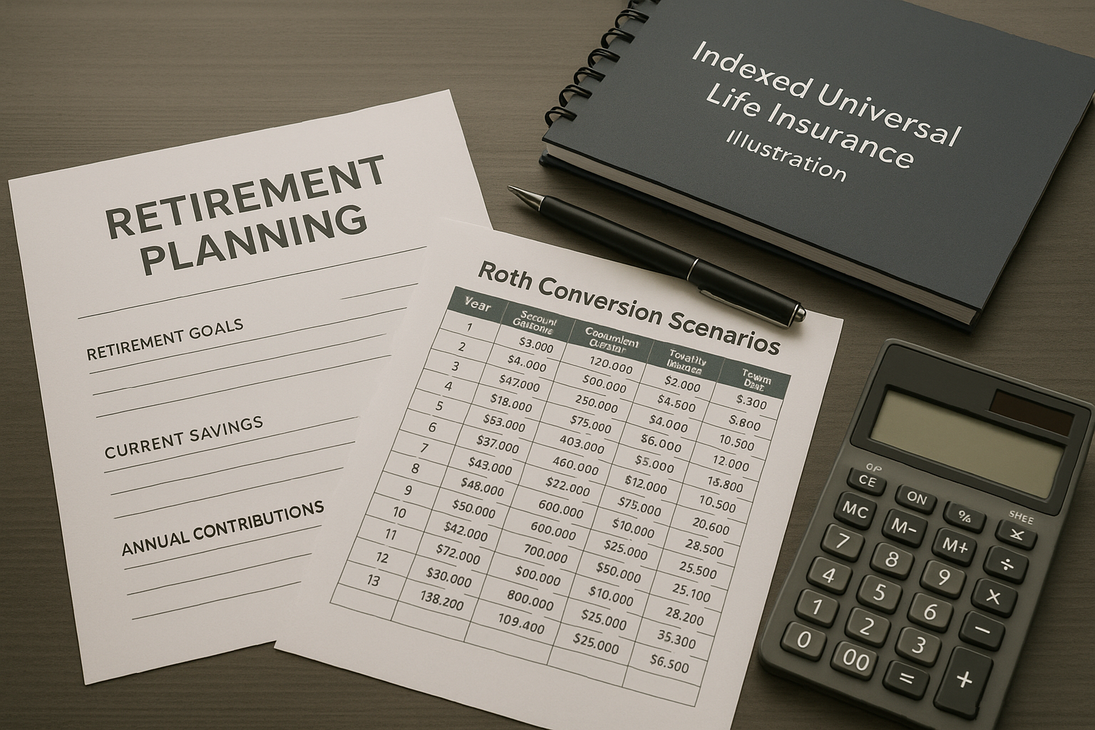 IUL + 401(k)/Roth Conversion Strategies: Sequencing and Tax Planning
