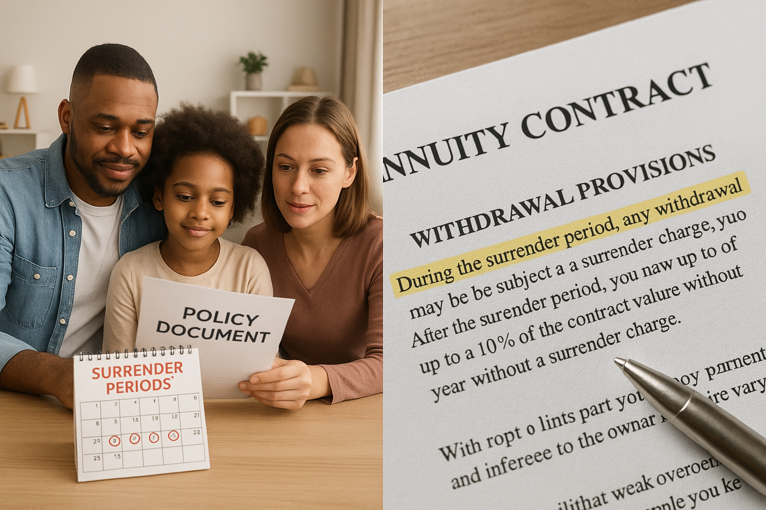 Liquidity, fees, and surrender charges: what retirees need to know