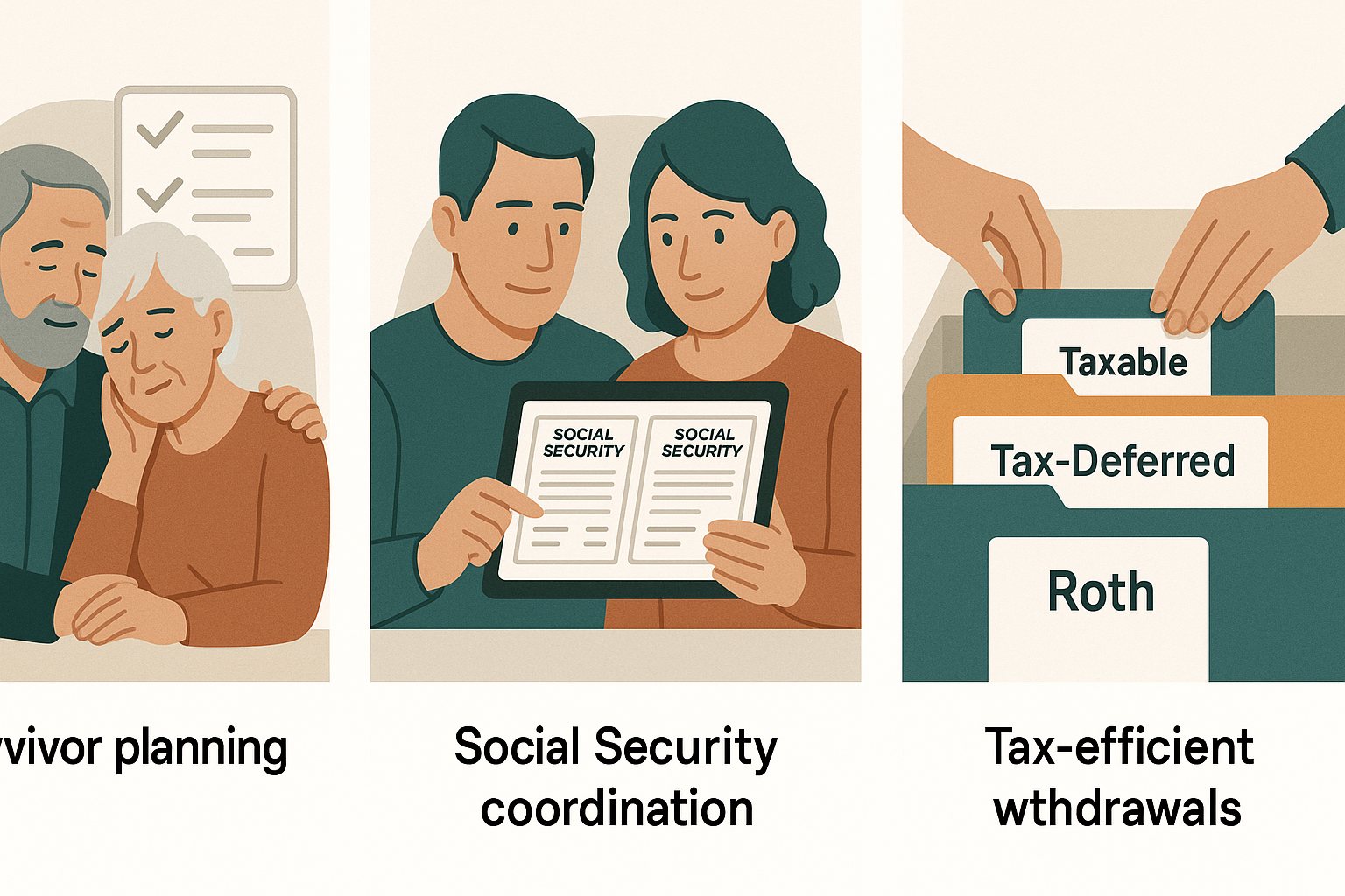 Survivor Income Planning: Protecting Household Cash Flow After the First Spouse Dies