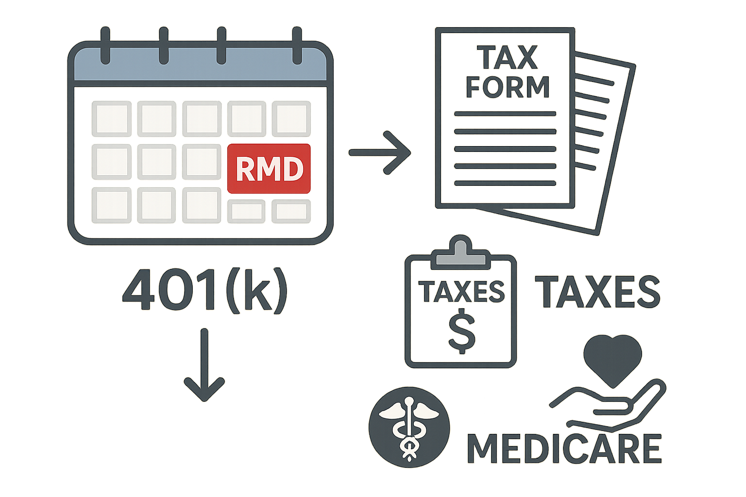 RMDs and Your 401(k): Avoiding Last-Minute Tax Surprises