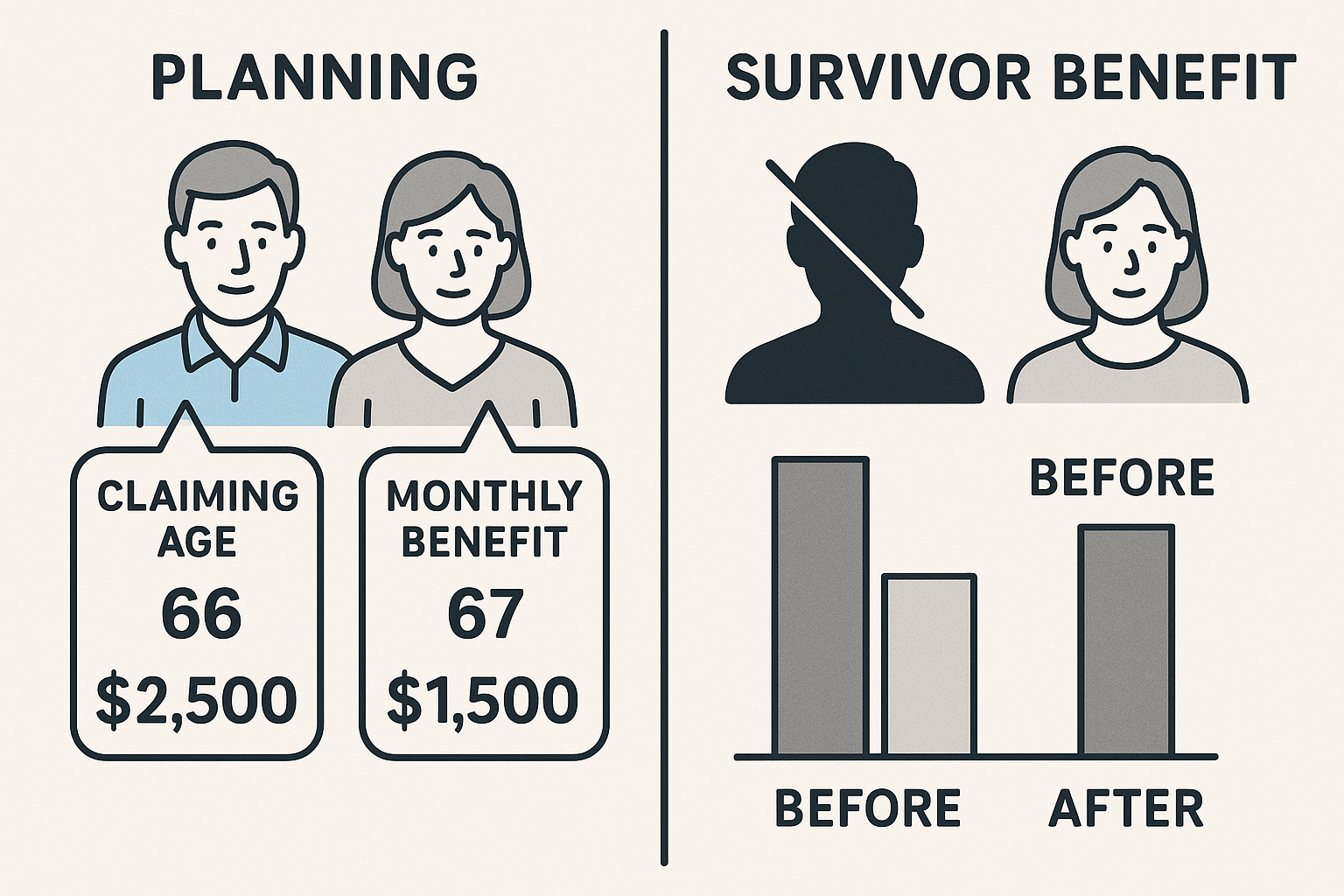 Spousal and Survivor Benefits Explained: Step‑by‑Step Examples